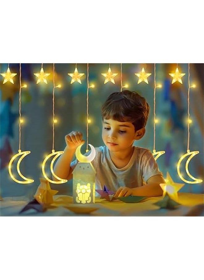Arabest Ramadan light decorations LED - Home decor for Ramadan 2025 - Gifts for kids - Festive Ramadan Mubarak decor - String lights for Ramadan festivities.  - Image 3
