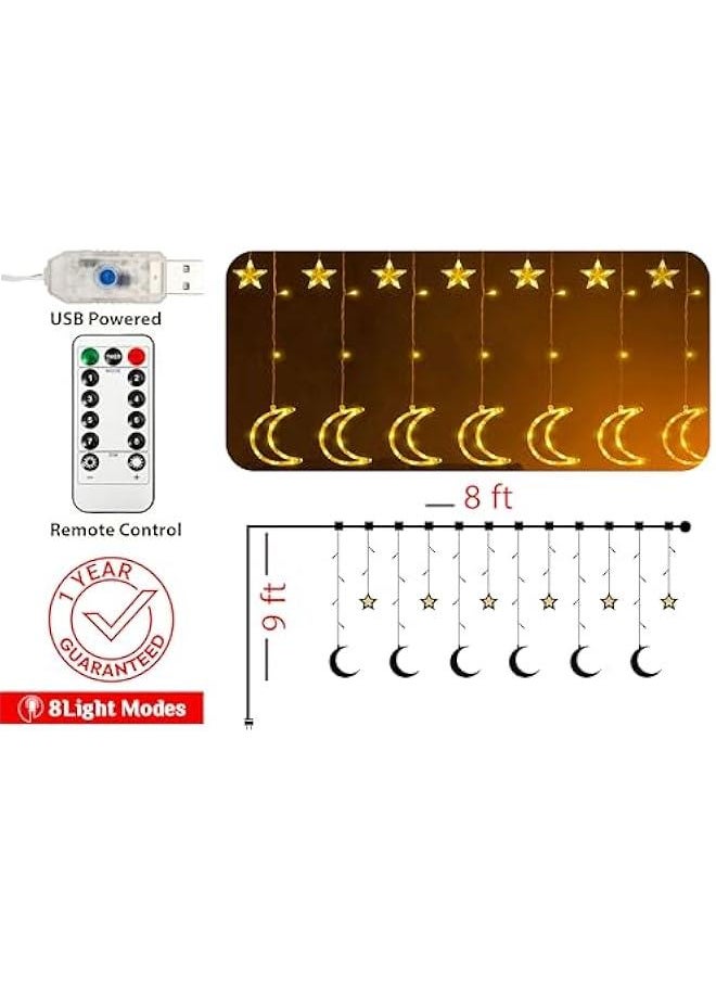 Arabest Ramadan light decorations LED - Home decor for Ramadan 2025 - Gifts for kids - Festive Ramadan Mubarak decor - String lights for Ramadan festivities.  - Image 4