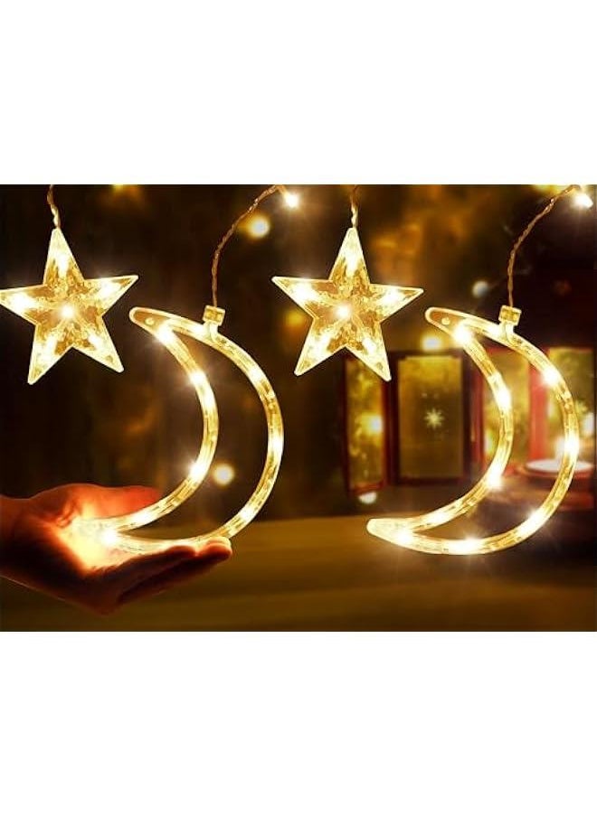 Arabest Ramadan light decorations LED - Home decor for Ramadan 2025 - Gifts for kids - Festive Ramadan Mubarak decor - String lights for Ramadan festivities.  - Image 5