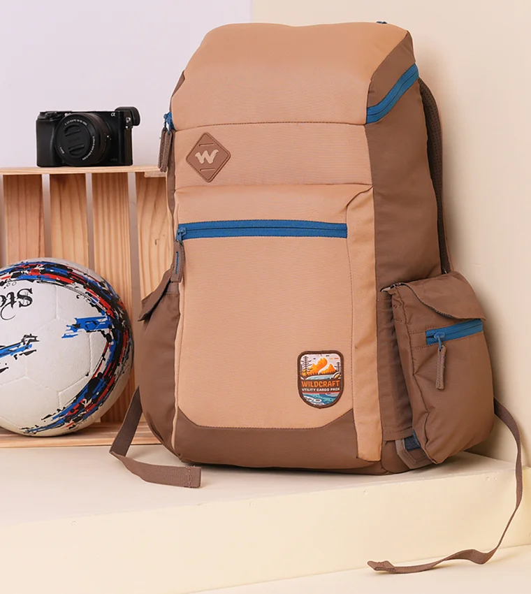 WILDCRAFT Khaki Wildcraft Cargo Pack 30 Backpack, Khaki  | Best Price UAE