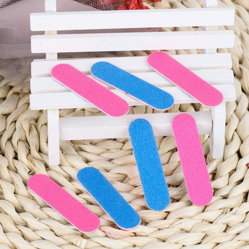 LoveBB 300 Pcs Mini Nail Files Double Sided Emery Boards Small Disposable Nail Files Bulk Manicure Pedicure Tools for Men, Women, Kids- 2 Inch - Image 5