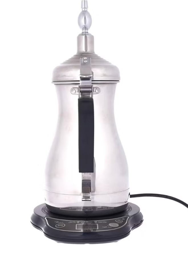 غالف دالا دلة الخليج لتحضير القهوة العربية C91839 (1000 مل، فضي) - Image 3