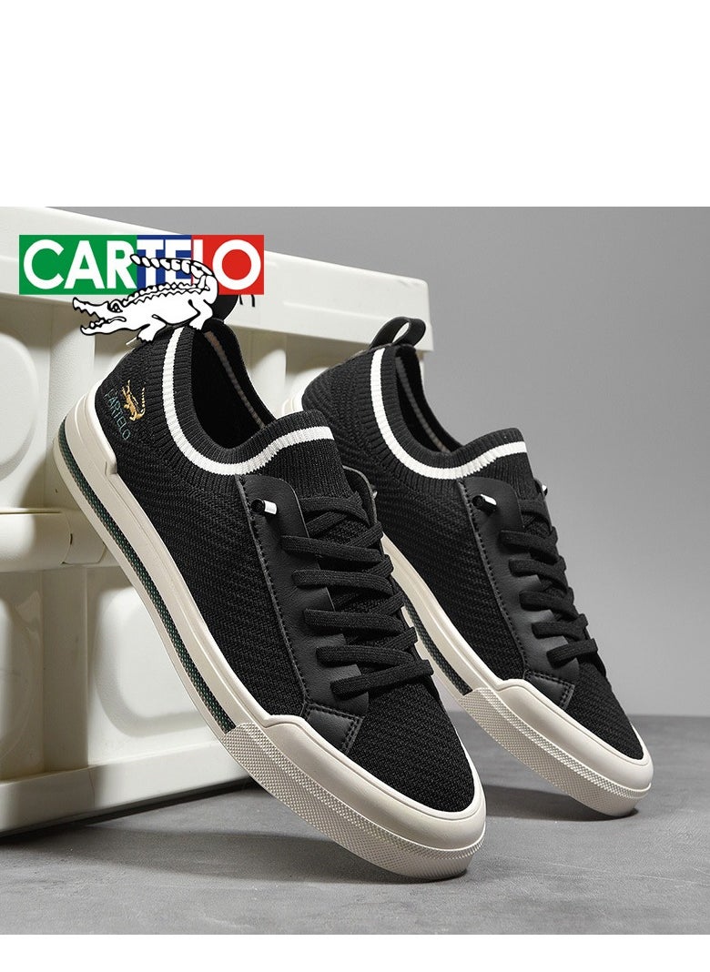 CARTELO Men's Casual Low Top Trendy Board Shoes  - Image 2