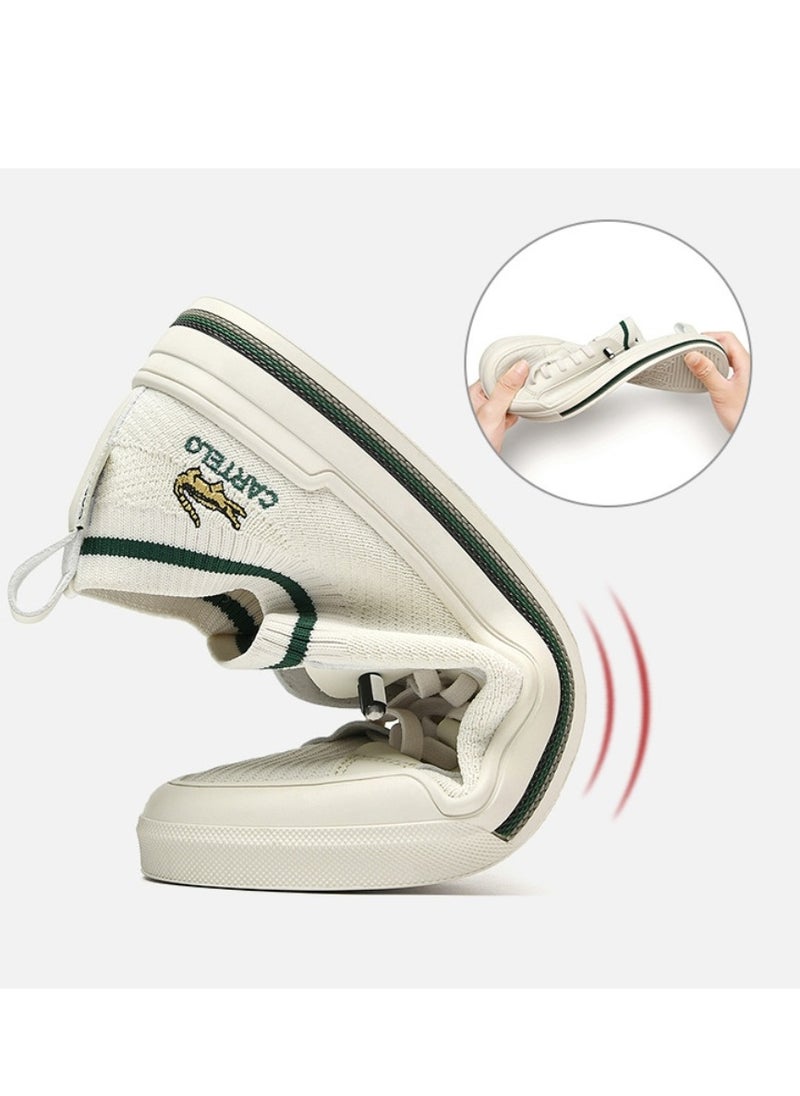 CARTELO Men's Casual Low Top Trendy Board Shoes  - Image 3