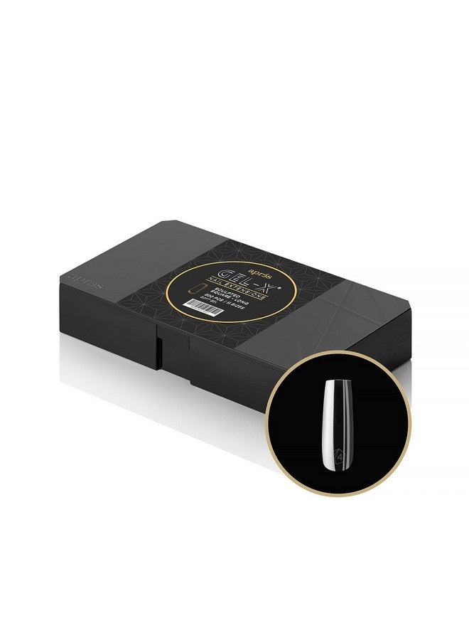 Apres Gel-XSculpted Square Long Tip Box | 500Pc Gel-X Tips, 11 Sizes 00-9, Premium Quality - Image 1