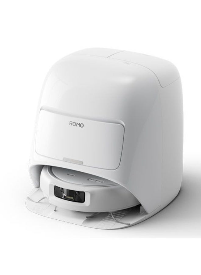 DJI ROMO S Robot Vacuum Cleaner and Mop With 25,000 Pa Suction, Dual Robotic Arms, 200-Day Maintenance-Free, Anti-Tangle Roller Brush, Auto Mop Washing & Drying. 2 Year Official UAE Warranty - Image 2