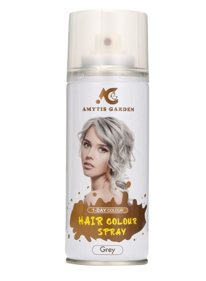 AMYTIS GARDEN Temporary Hair Color Spray - Grey - Image 1