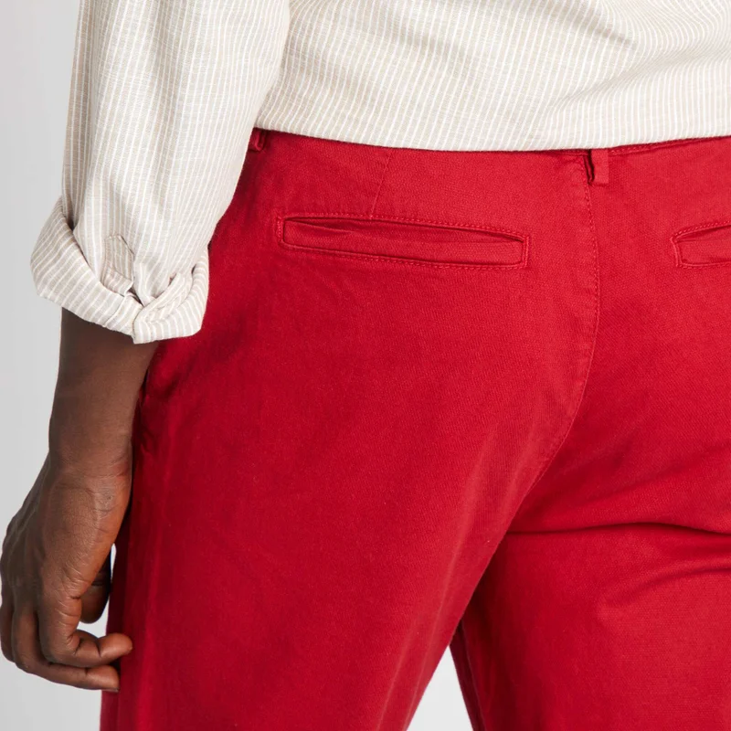 Kiabi Plain Chinos Red