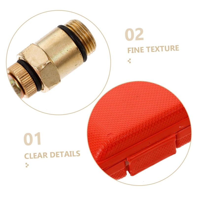 مجموعة اختبار ضغط المحرك 14 قطعة مقياس ضغط السيارات لصيانة وإصلاح السيارات - Image 4