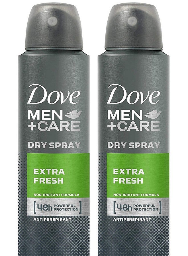 Dove Dove Mens Antiperspirant Extra Fresh (Pack of 2) - Image 1