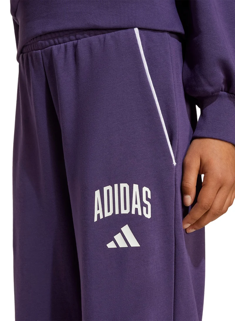 Adidas Youth Seasonal Essential Collegiate Typography Joggers