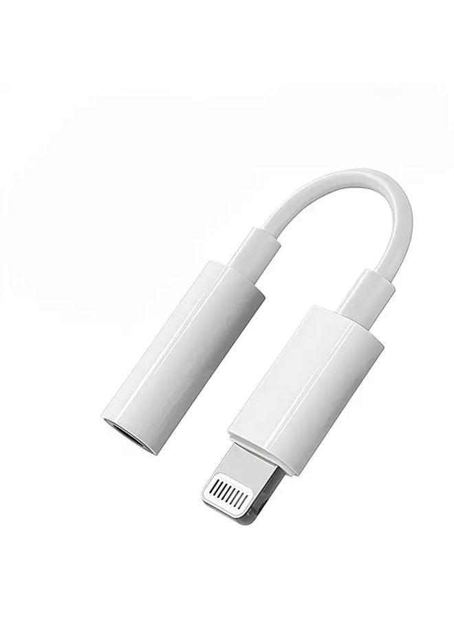 كابل محول من Lightning إلى 3.5 مم لسماعات الرأس، متوافق مع أجهزة Apple - Image 1
