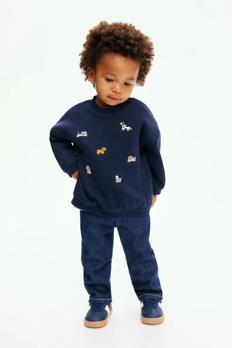 H&M Cotton denim jeans