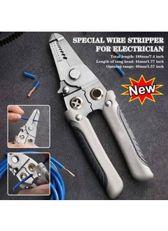 kankin mart kankin Wire Strippers MultiFunctional Wire Splitting Pliers Crimper Cable Cutter Wire Stripping Tool and MultiFunction Hand Tool  - Image 4