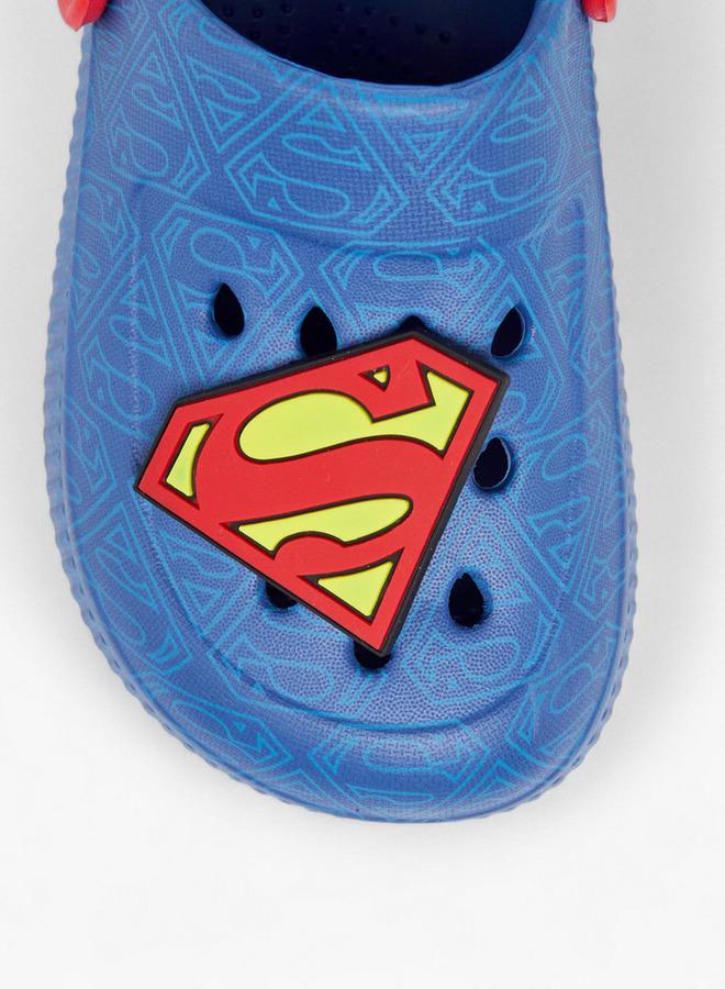 SUPERMAN أحذية مطبوعة مع حزام خلفي - Image 4