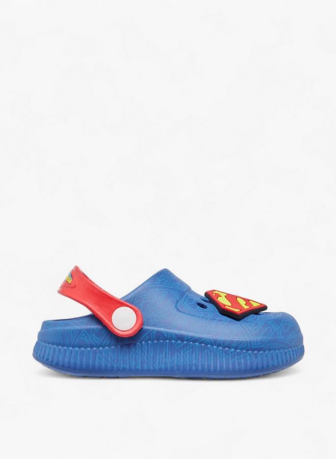 SUPERMAN أحذية مطبوعة مع حزام خلفي - Image 3