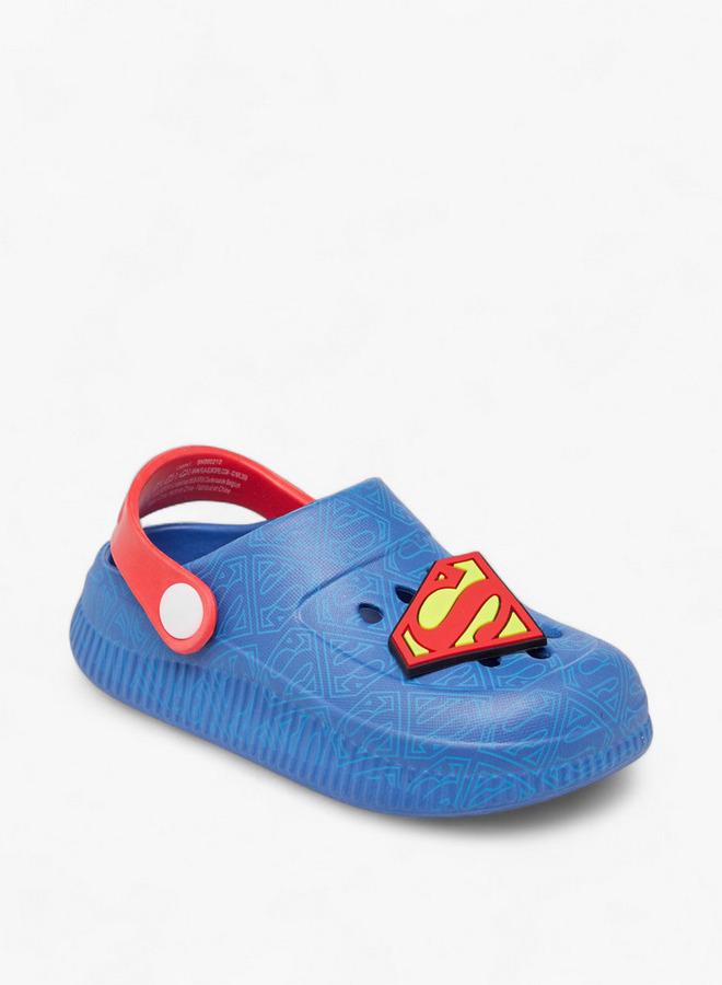 SUPERMAN أحذية مطبوعة مع حزام خلفي - Image 2