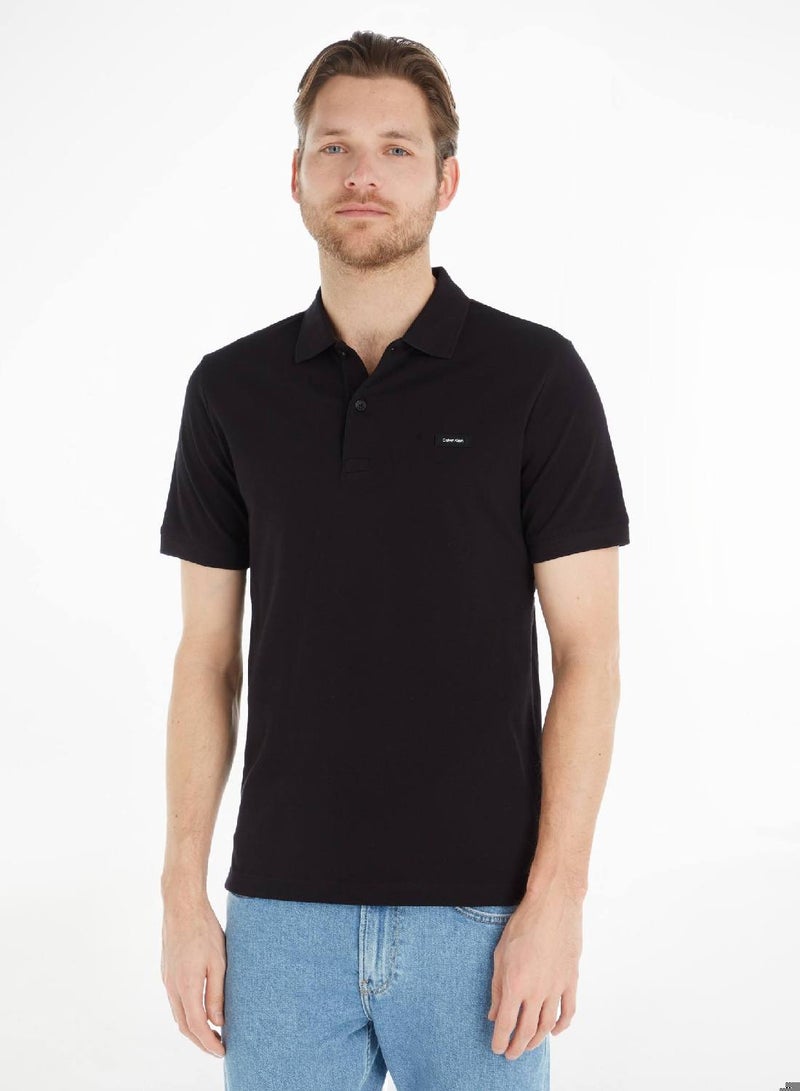 CALVIN KLEIN Slim Polo Shirt - Image 1