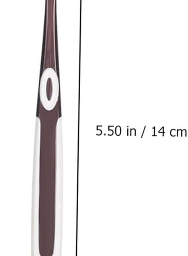 FRCOLOR 8 Pack Soft Silicone Manual Toothbrush with Ergonomic Grip for Adult Travel Camping Business Use - Image 5