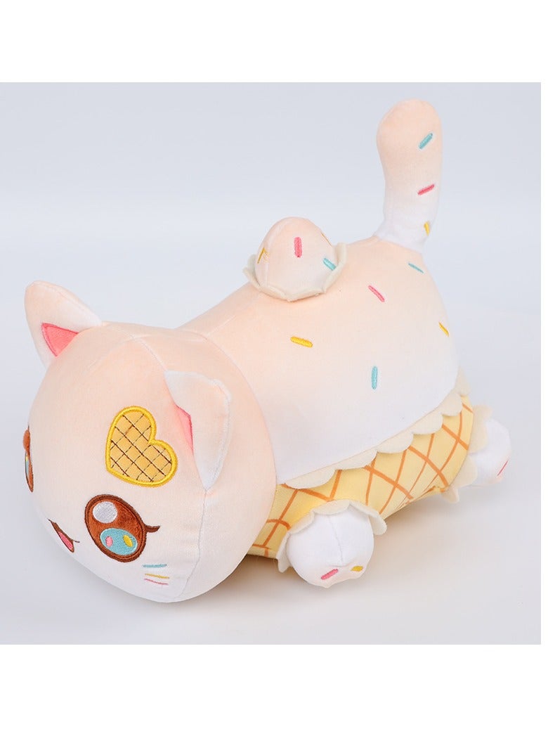 Y&D Adorable 10" Cat Plush Toy Collectible Stuffed Animal Pillow For Kids And Cat Lovers Perfect Gift For Mee Meow Fans - Image 1