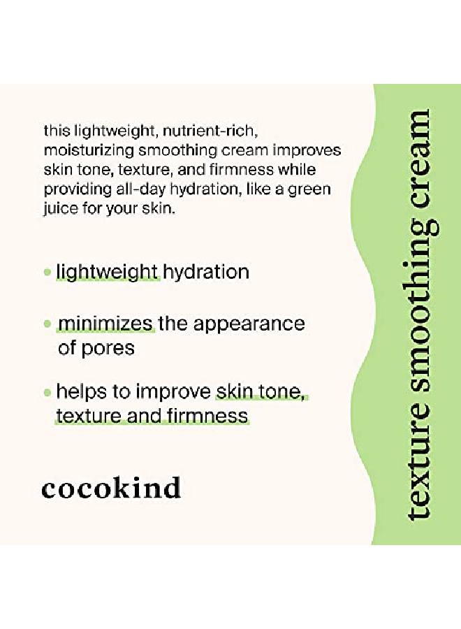 Cocokind Texture Smoothing Cream Lightweight Hydrating Face Cream With Squalane And Celery Seed - Image 3