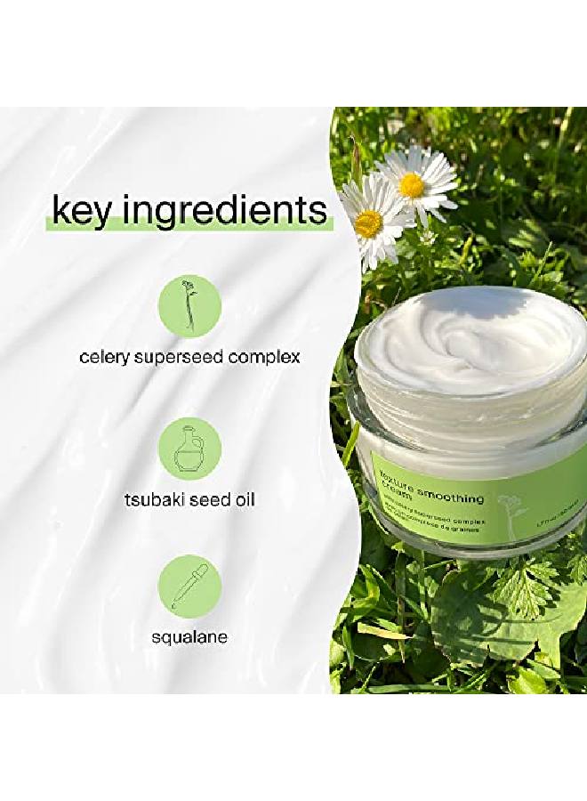 Cocokind Texture Smoothing Cream Lightweight Hydrating Face Cream With Squalane And Celery Seed - Image 4