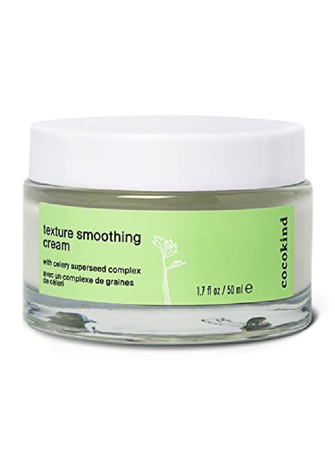 Cocokind Texture Smoothing Cream Lightweight Hydrating Face Cream With Squalane And Celery Seed - Image 2