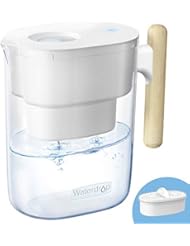Waterdrop Waterdrop Chubby 10-Cup Water Filter Pitcher with 1 Filter, Long-lasting (200 gallons), 5X Times Lifetime Filtration  - Image 1