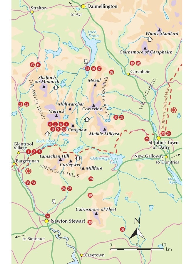 Walking the Galloway Hills: 35 wild mountain walks including the Merrick  - Image 3