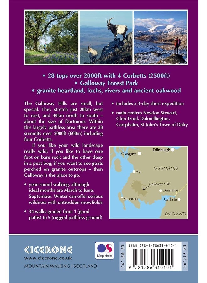 Walking the Galloway Hills: 35 wild mountain walks including the Merrick  - Image 2
