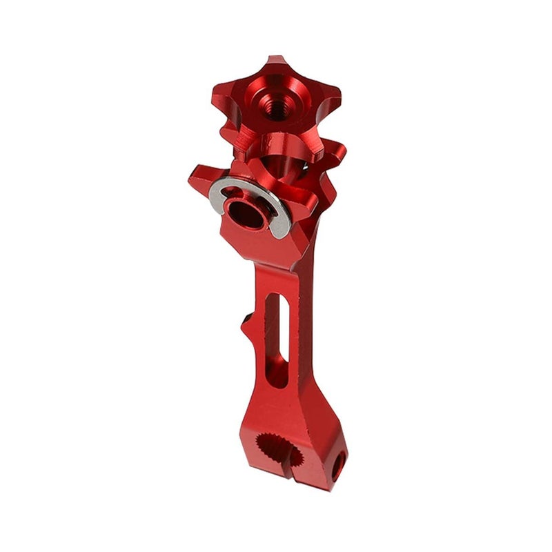 Red Rear Brake Rocker Arm CNC Machined For Powersports Motorcycle Easy Fitment - Image 1
