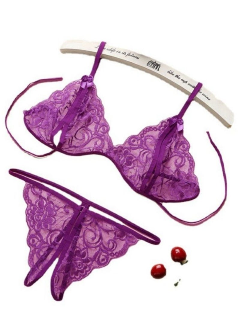 General - Three point lace underwear - Image 1