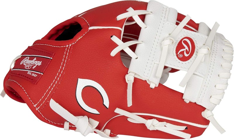 Rawlings | MLB Players Glove Series | T-Ball & Youth Baseball Gloves | 10" | All MLB Teams - Image 1