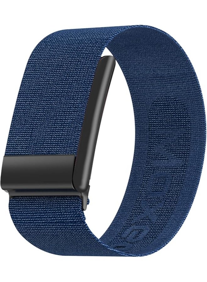 موكسيدو سوار موكسيدو Fit-Weave المضفّر المصنوع من النايلون لجهاز Whoop 5.0 - أزرق - Image 1