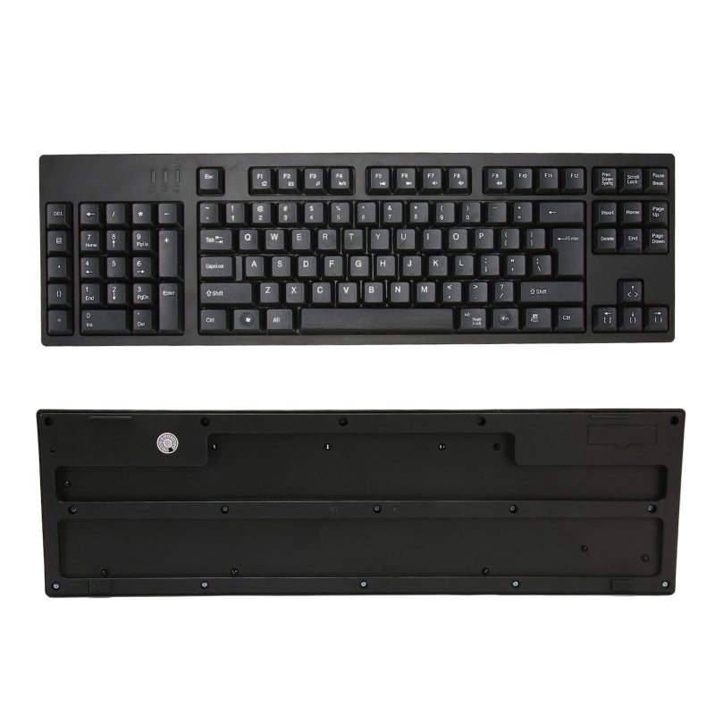 Left Handed Keyboard: 109 Keys Ergonomic Layout - Left Numpad Plug And Play Office Keyboard for Home Office, Accountants, Designers - Image 3