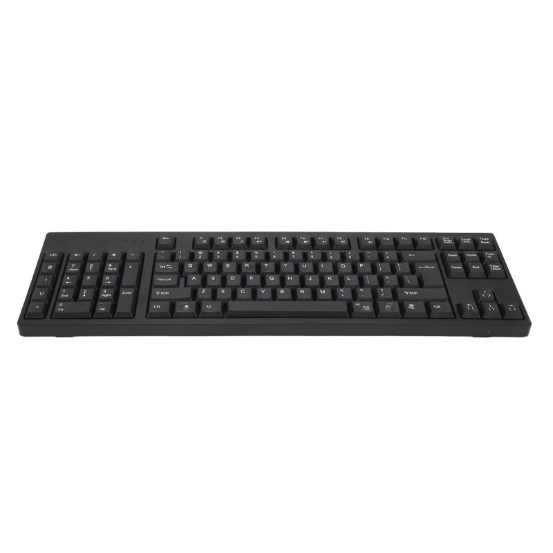 Left Handed Keyboard: 109 Keys Ergonomic Layout - Left Numpad Plug And Play Office Keyboard for Home Office, Accountants, Designers - Image 4