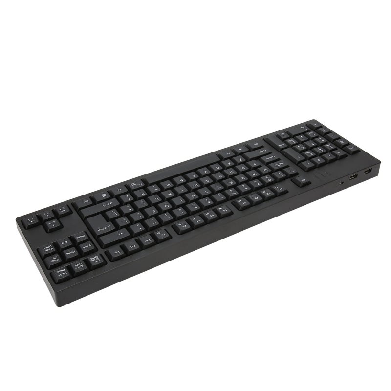 Left Handed Keyboard: 109 Keys Ergonomic Layout - Left Numpad Plug And Play Office Keyboard for Home Office, Accountants, Designers - Image 2