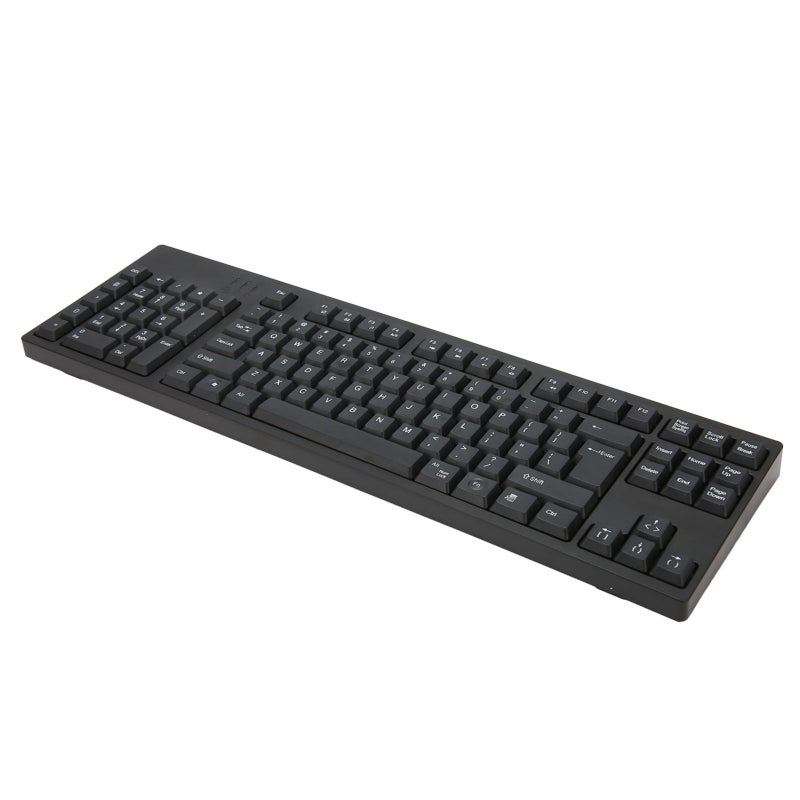 Left Handed Keyboard: 109 Keys Ergonomic Layout - Left Numpad Plug And Play Office Keyboard for Home Office, Accountants, Designers - Image 1