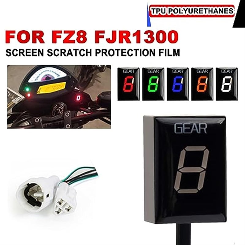 Wivplex Motorcycle Gear Indicator 1-6 Level Display - Image 3