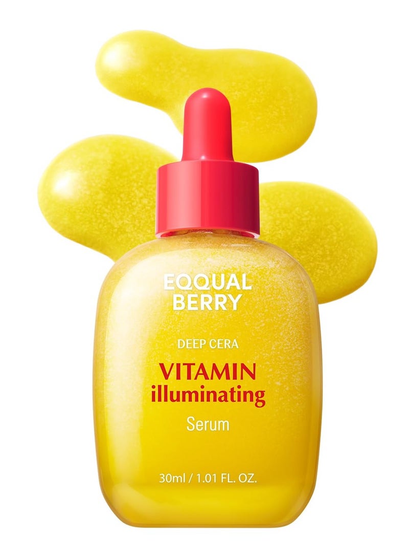 إيكوالبيري سيروم فيتامين إيلوميناتينج – سيروم فيتامين سي المضيء مع النياسيناميد | يقوي حاجز الجلد | يرطب باستخدام السيراميد وحمض الهيالورونيك، 1.01 أونصة / 30 مل - Image 1