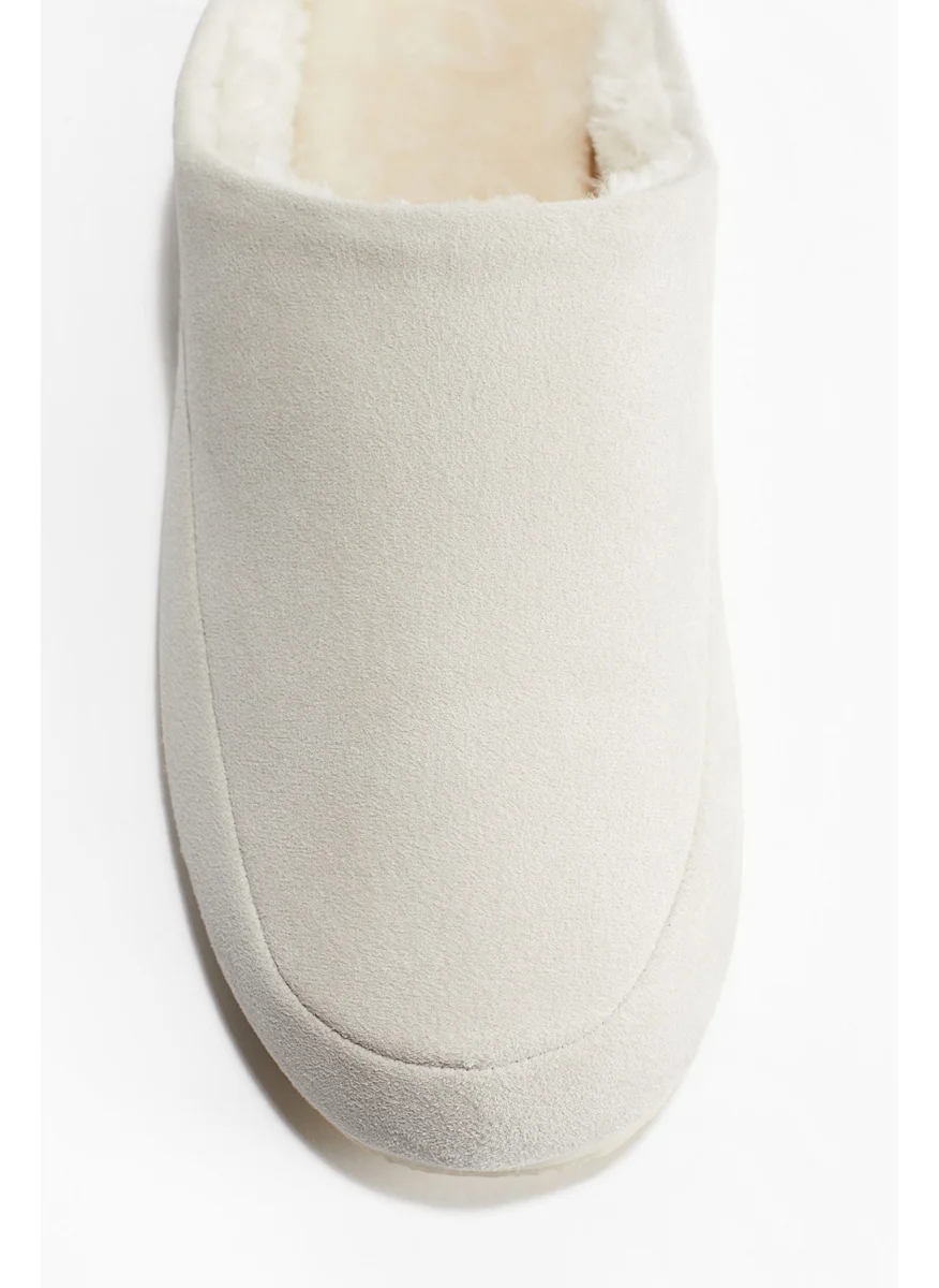 H&M Teddy-Lined Slippers