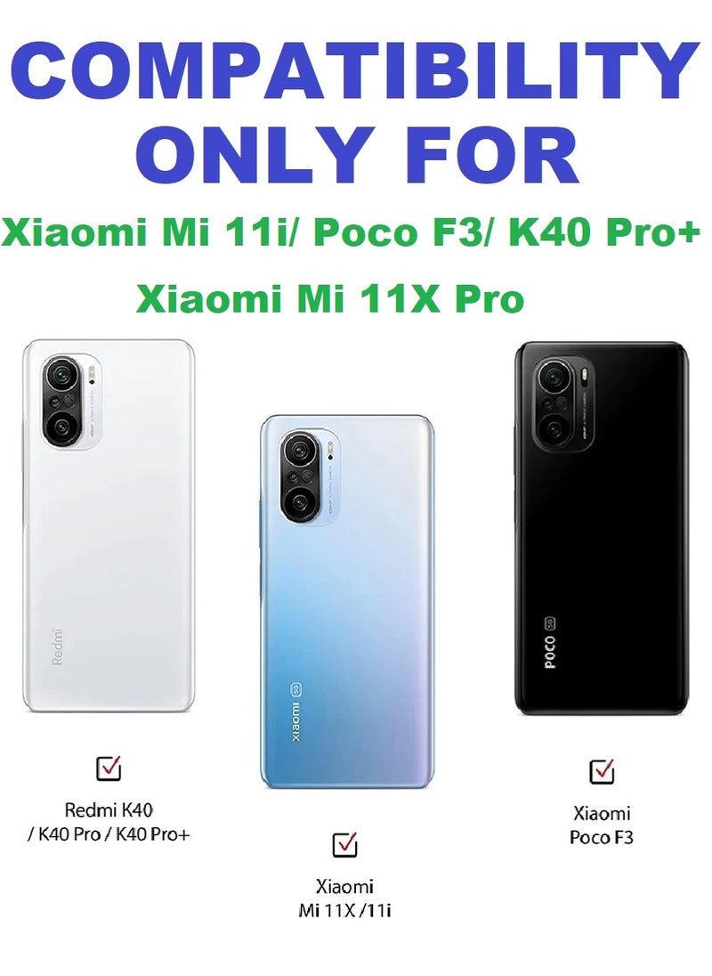 Super Tempered Glass Screen Protector Clear Designed For Xiaomi Mi 11X Pro Full Screen Coverage And Bubble Free - Image 3