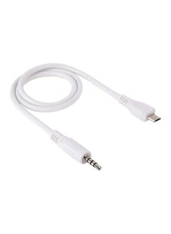 SNW Home Audio Accessory 3.5mm Male to Micro USB Male Audio AUX Cable, Length: about 50cm AUX Cable Audio Cable Adapter  - Image 1