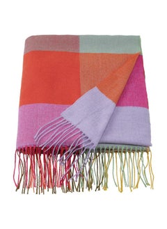Throw Multicolour And Check Pattern 120X160 Cm