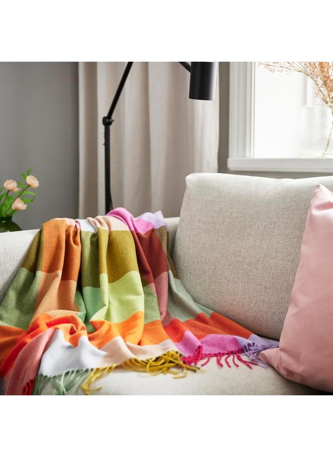 Generic - Throw Multicolour And Check Pattern 120X160 Cm - Image 1