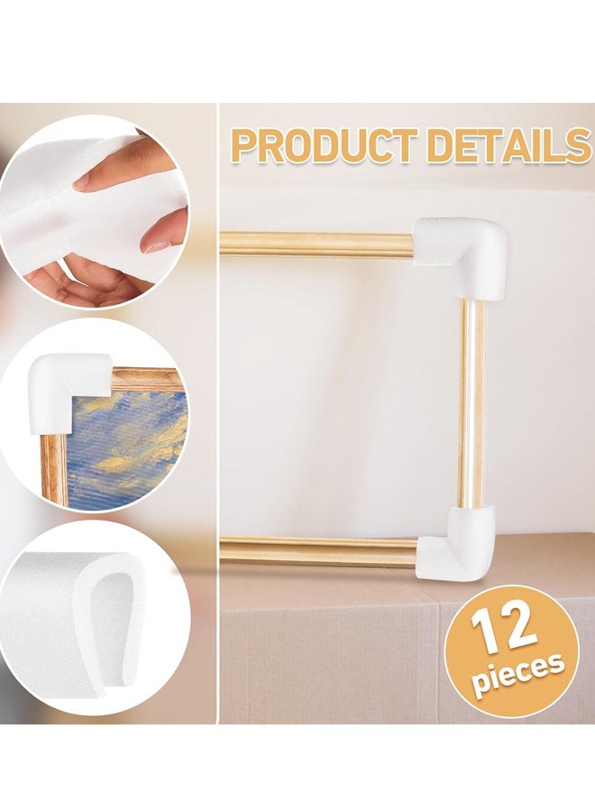 12PCS Foam Corner Protectors for Furniture Shipping Packaging - Image 3