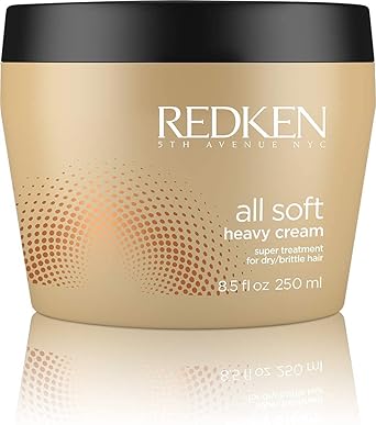 REDKEN All Soft Heavy Cream Super Treatment For DryBrittle Hair Moisturizes Softens 250ml - Image 1