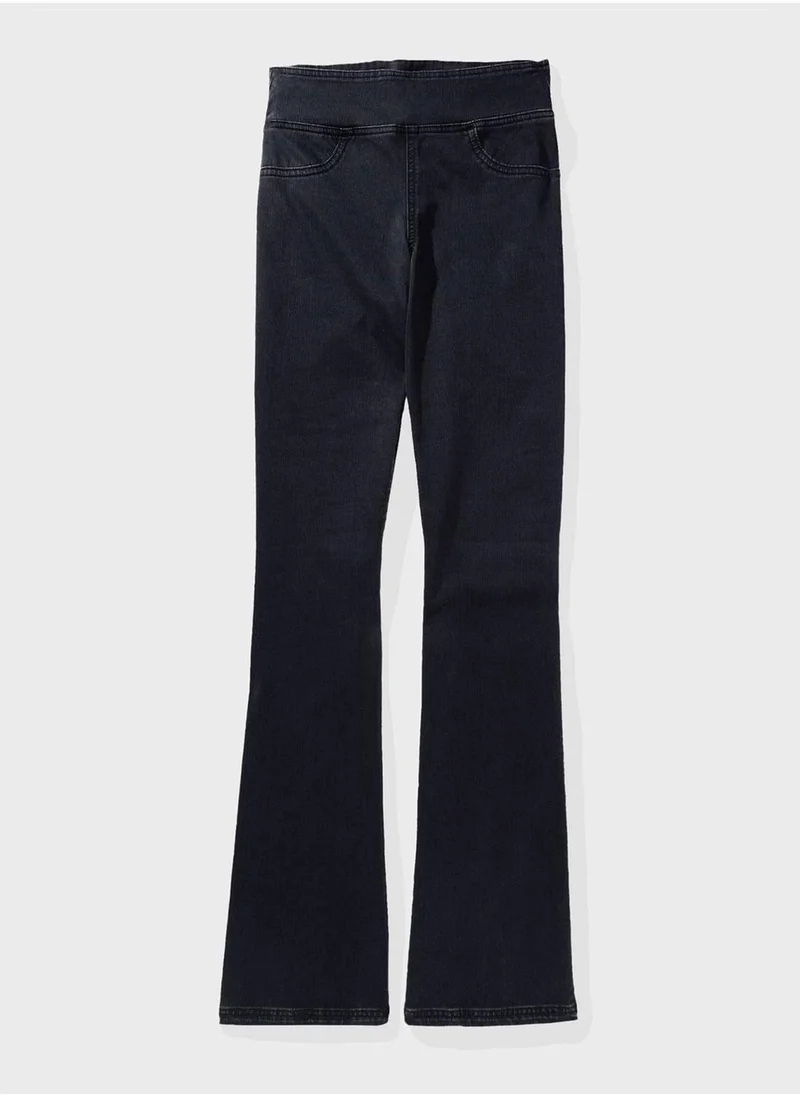 American Eagle High Waist Wide Leg Pants