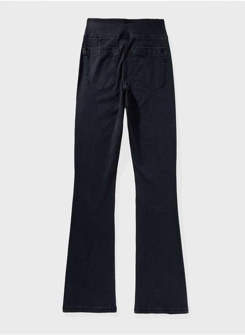 American Eagle High Waist Wide Leg Pants