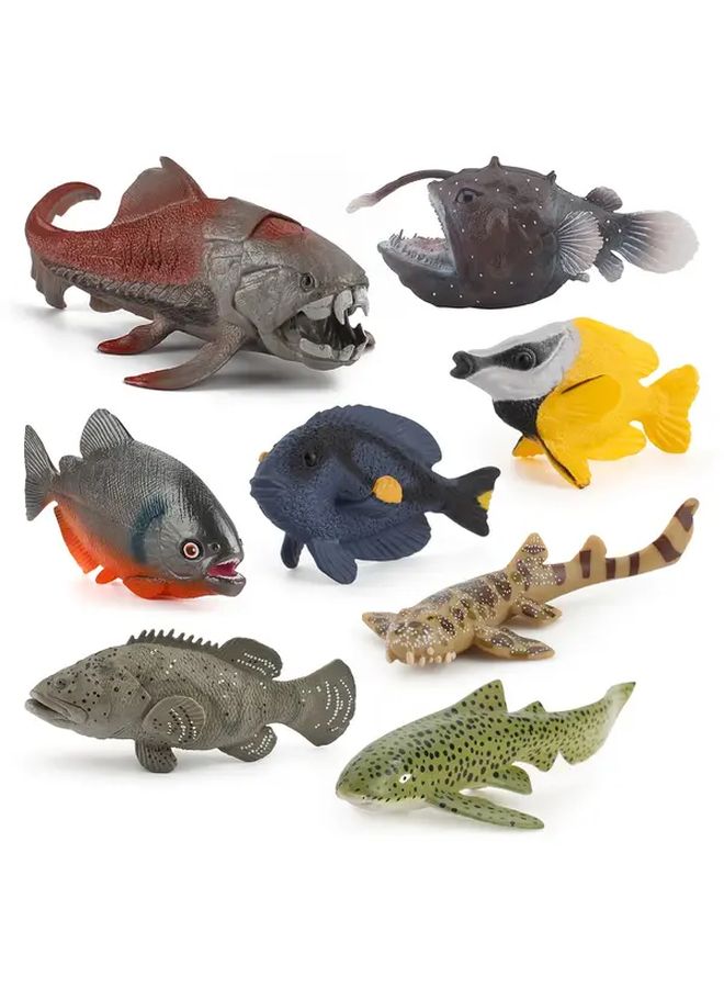 Grouper S241 Realistic Marine Life Fish Model Educational Aquarium Decor - Image 1